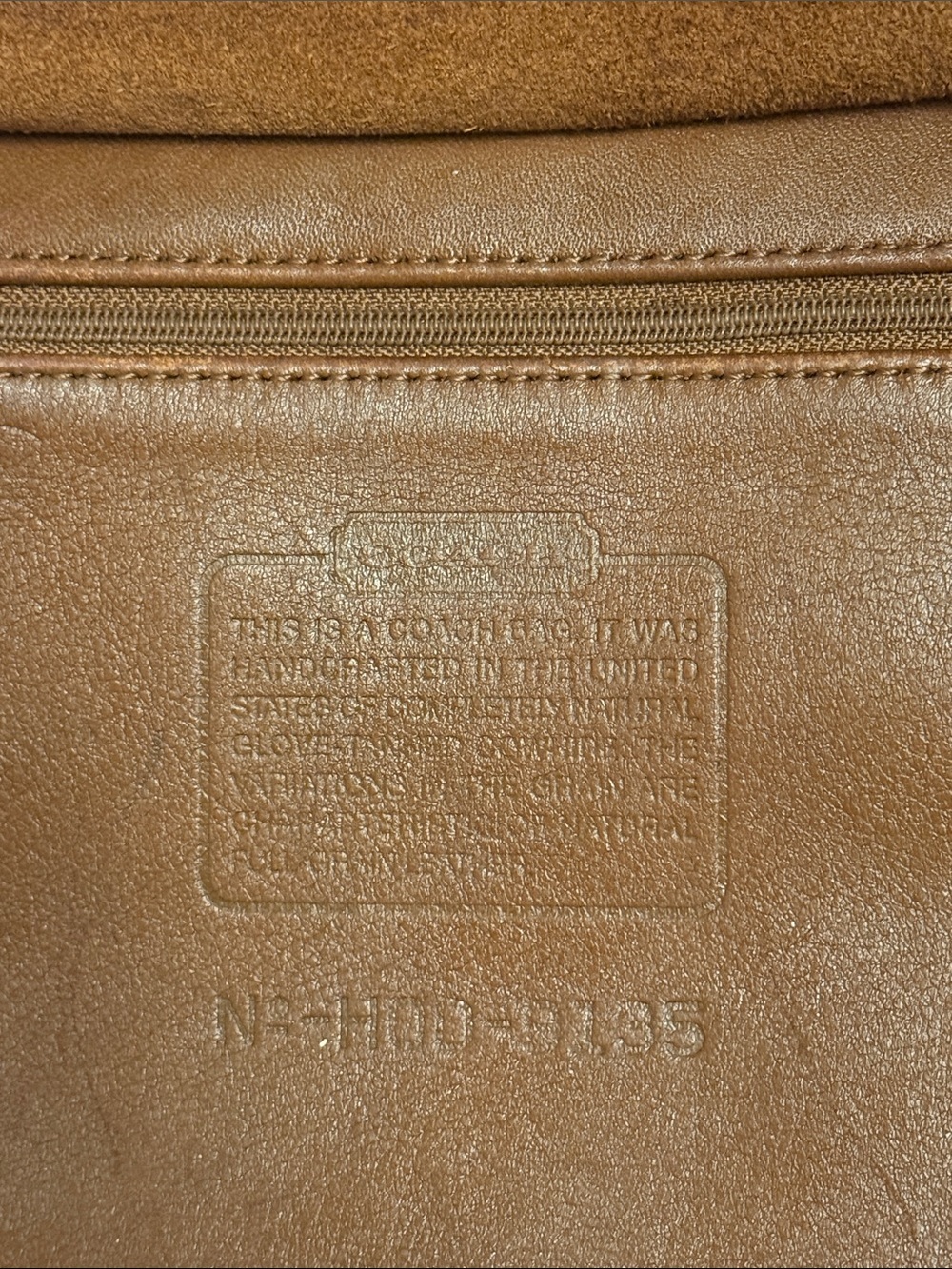 Vintage Coach Slim Hippie Flap Bag 9135 - Picture 6 of 11